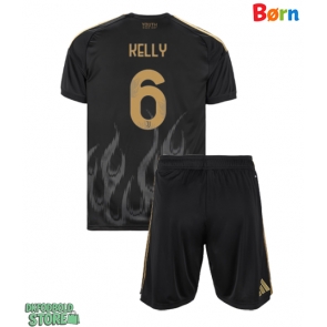 Juventus Lloyd Kelly #6 Replika Babytøj Tredje sæt Børn 2026-27 Kortærmet (+ Korte bukser)